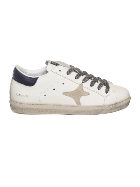 Sneakersy Ama Brand skórzane