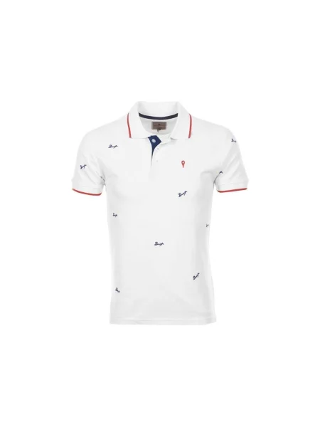 Polo Degré Celsius alb