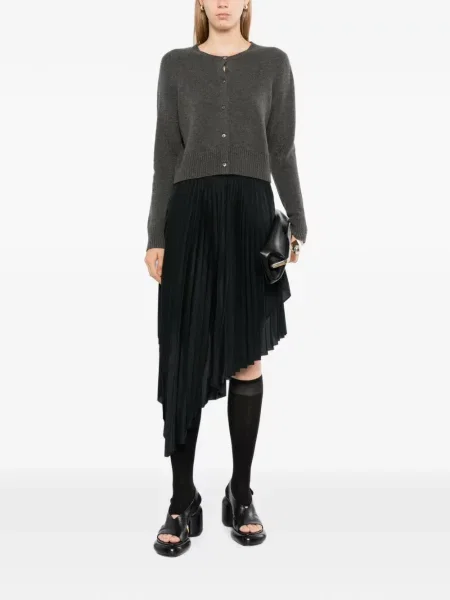 Decupat cardigan N.peal chunky gri