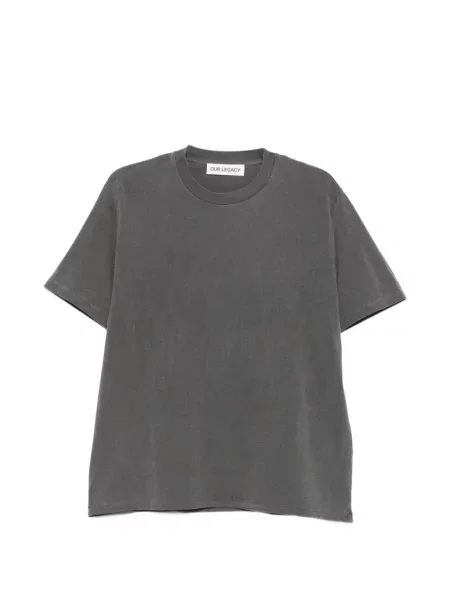Tricou Our Legacy din jerseu gri