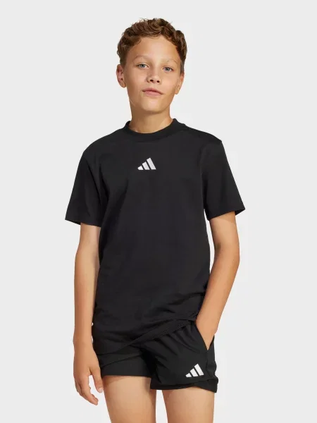 Детская футболка Adidas черная