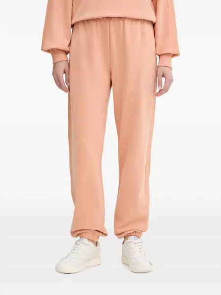 Pantaloni Patrizia Pepe alergare portocaliu