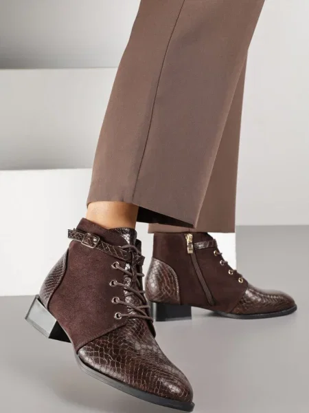 Botine Gelrina maro