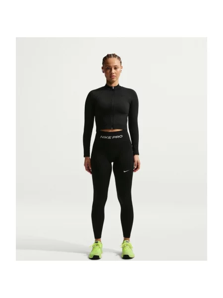 Koszulka Nike Pro Seamless Dri-FIT Full Zip M czarny