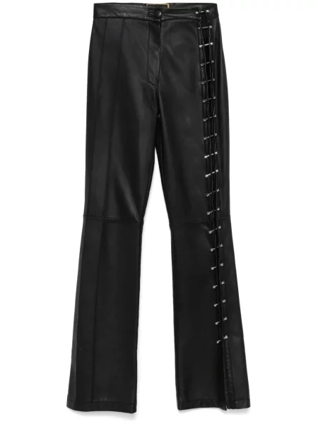 Pantaloni Mitiliane Couture din piele negru