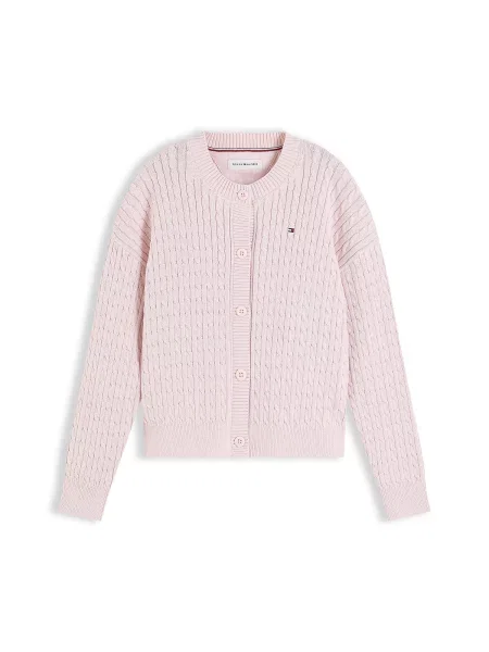TOMMY HILFIGER Geacă tricotată roz