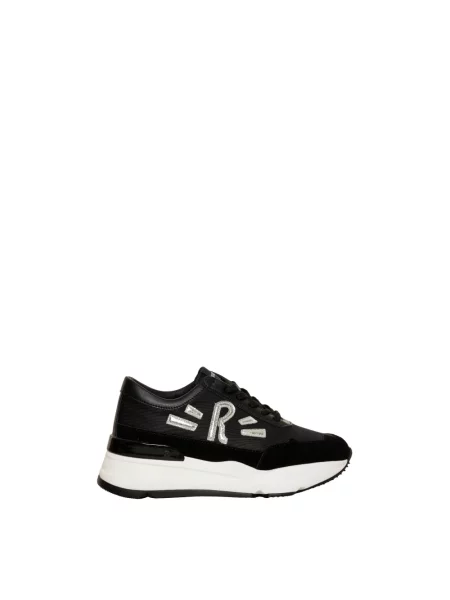Sneakersy Rucoline skórzane czarne