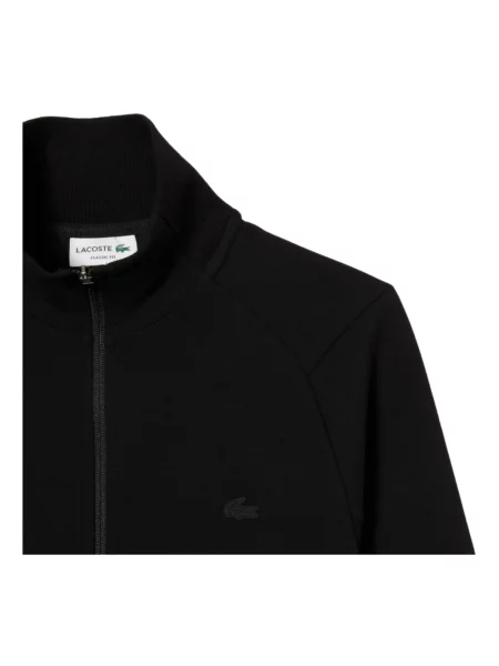 Bluza rozpinana Lacoste czarna