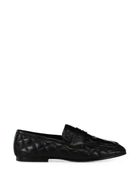 Matlasat pantofi loafer Sophique negru