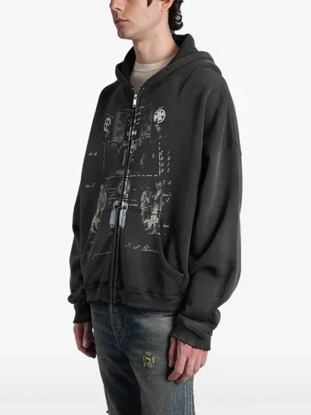 Hoodie Enfants Riches Déprimés με σχέδιο γκρι