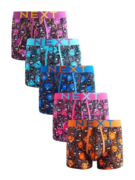 Next Boksarice bež / voda / majnica / jagoda / temno oranžna črna