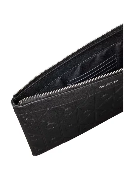 Geantă Calvin Klein din piele negru