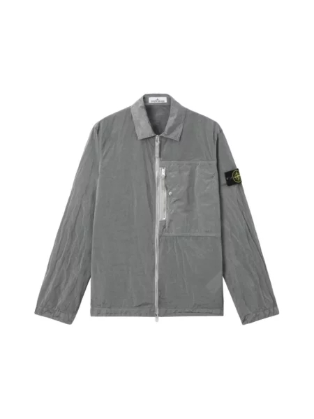 Kurtka Stone Island z kamieniami szara