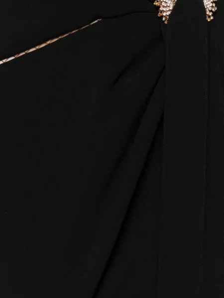 Костюм вечерна рокля Elie Saab с кристали черно
