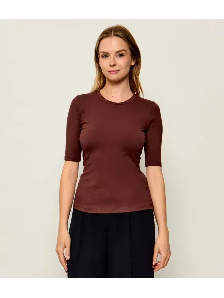 HUGO Tricou Darnelia maro