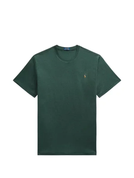 Polo majica Polo Ralph Lauren s vezom keper karirana plava
