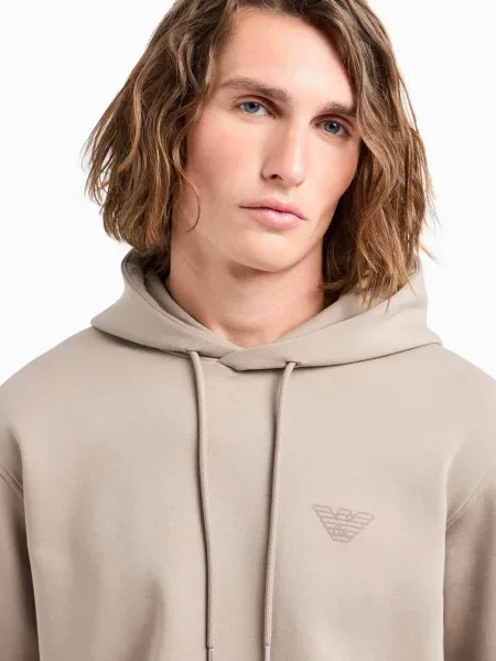 Худі Emporio Armani бежевий