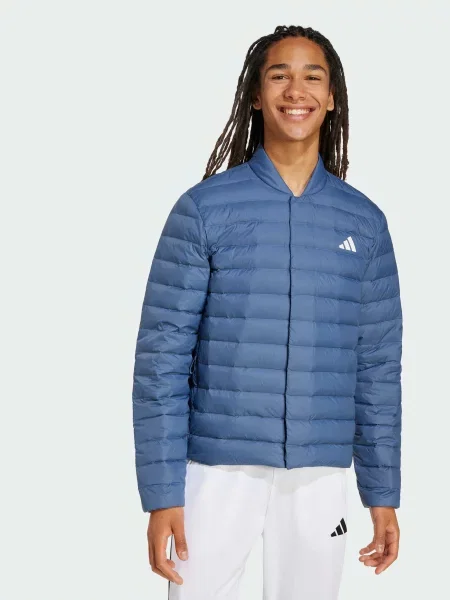 Пуховик adidas синій