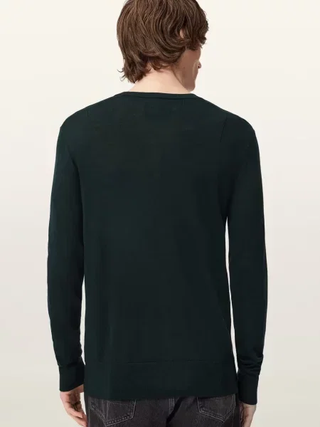 Шерстяной свитер Allsaints зеленый