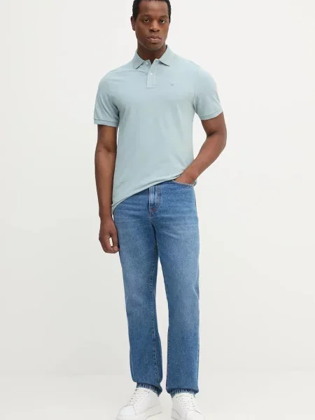 Однотонное поло Hackett London