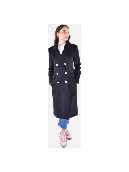 Płaszcz Max Mara Studio z alpaki czarny