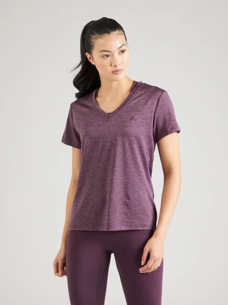 ONLY PLAY Tricou funcțional ONPCORE mov prună