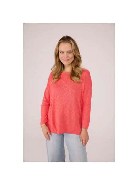 Dzianinowy sweter Lieblingsstück czerwony