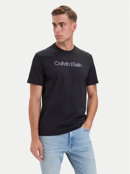 Calvin Klein T-Shirt Logo Graphic czarny