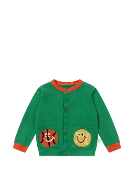 Kardigan dziecięcy Stella Mccartney zielony