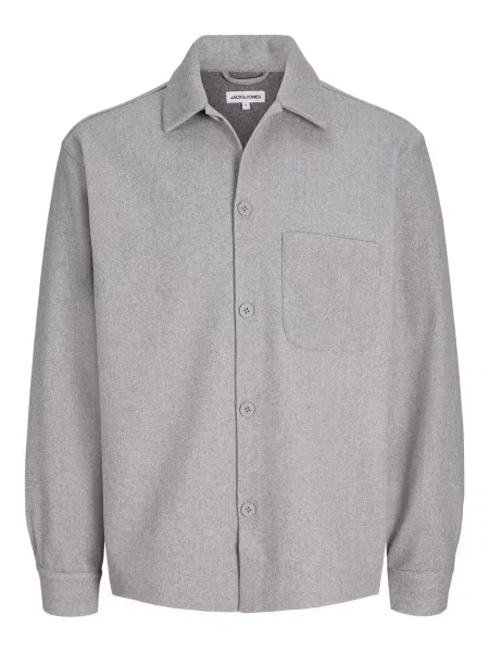 JACK & JONES Přechodná bunda JJERegent melír šedý