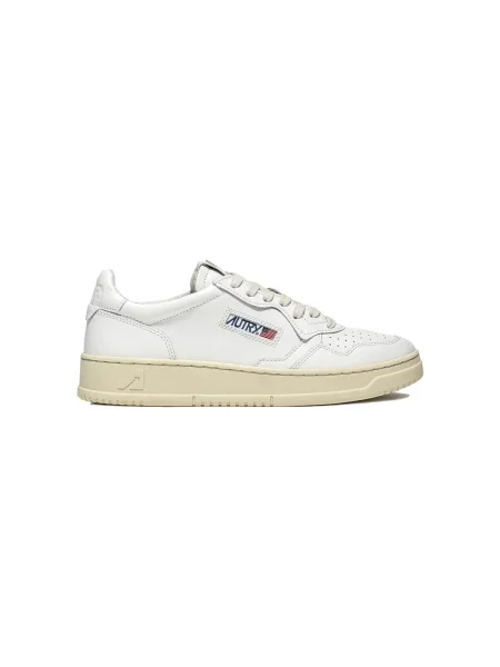 Sneakers Autry Medalist Low Man Leat/ Leat Wht/ Wht EUR 41 alb