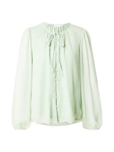 VILA Bluză VIJAVIZZA pastel verde