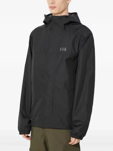 Geacă Helly Hansen cu glugă cu imagine negru