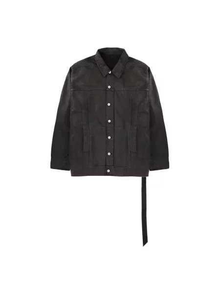 Kurtka jeansowa Rick Owens czarna