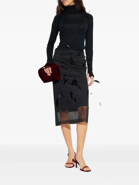 Top Victoria Beckham negru