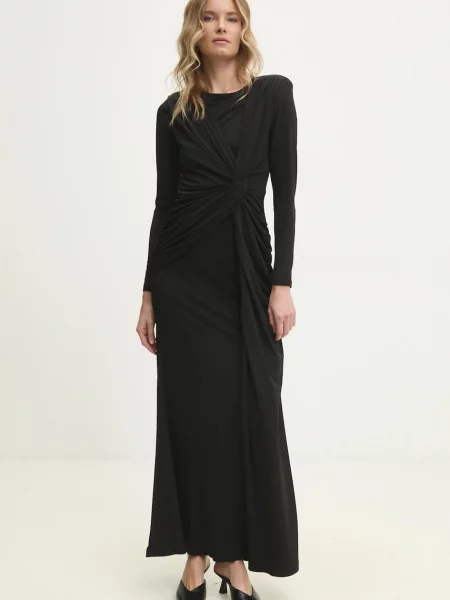 Answear Lab rochie maxi evazati negru