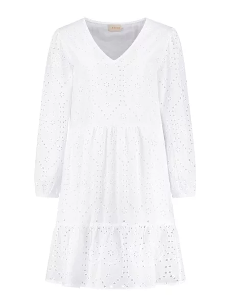 Shiwi Rochie BRODERIE ANGLAISE' alb