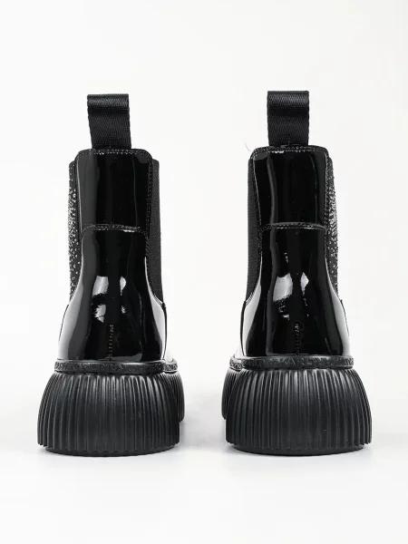 Кожаные ботинки челси Karl Lagerfeld на платформе