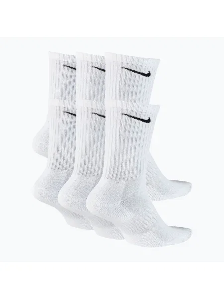 Zokni Nike Everyday Cushioned 6 pár white/black Everyday Cushioned fehér
