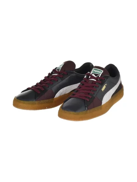 Tenisice Puma Suede od brušene kože crna