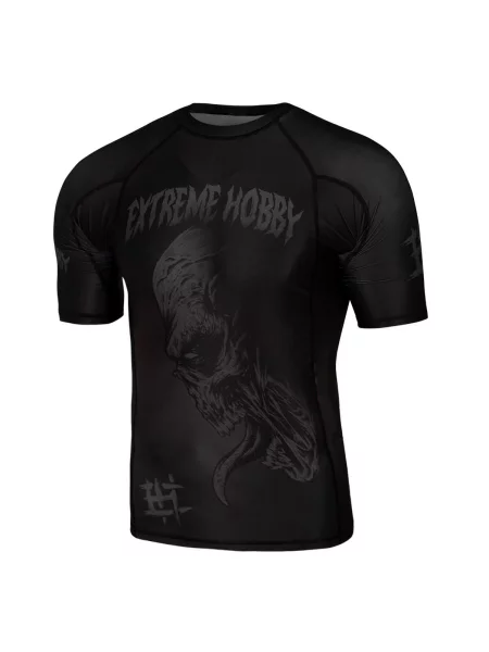 Koszulka Rashguard MMA na Siłownię EXTREME HOBBY NIGHTMARE 2 czarna