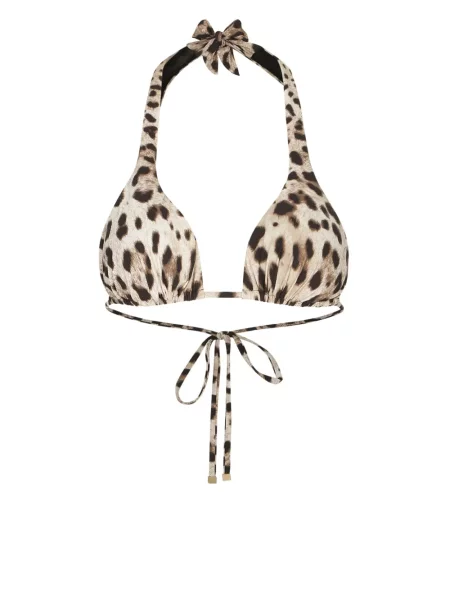Bikini Dolce & Gabbana cu imagine cu model leopard