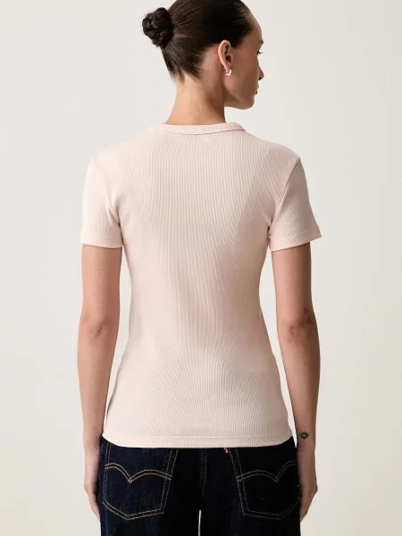 Lacoste T-shirt różowa