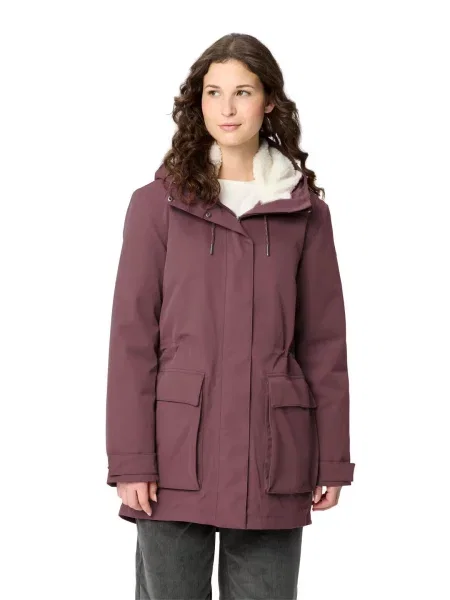 Outdoor-Jacke W Manukau Parka III czerwona