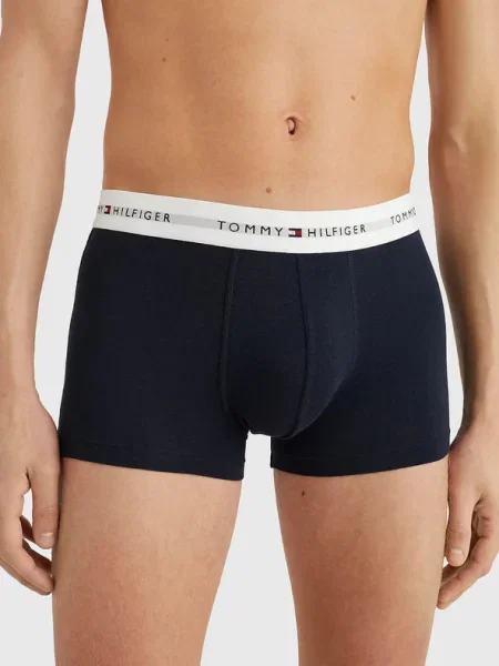 Tommy Hilfiger Set 3 perechi de boxeri negru