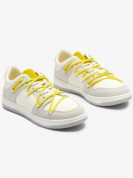 Sneakerși Resti alb