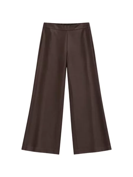 Pantaloni palazzo Clips maro