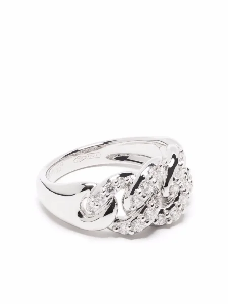 Inel Leo Pizzo alb