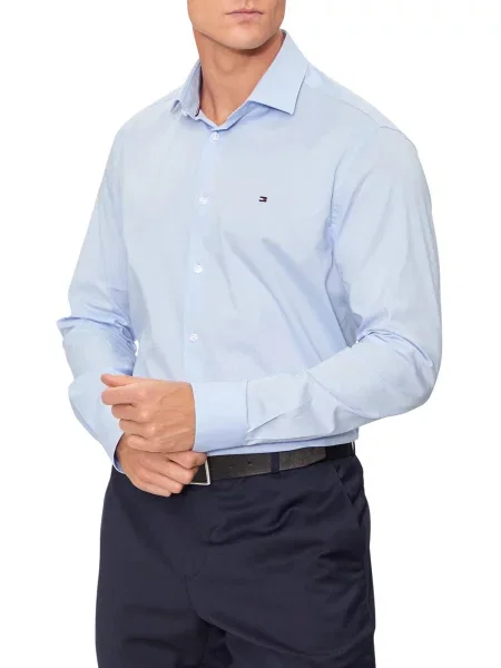 Košile Tommy Hilfiger modrá