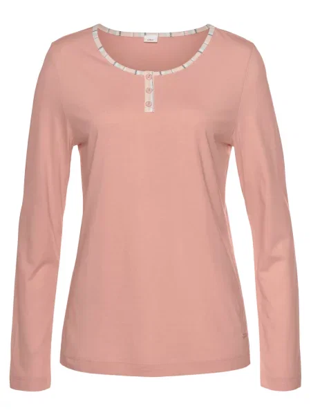 S.Oliver Tricou mai multe culori / caisă portocaliu